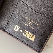 Louis Vuitton NBA New Men's Card Holder embossed Monogram Orange - M80545 - 8 x 11 x 1 cm - 4