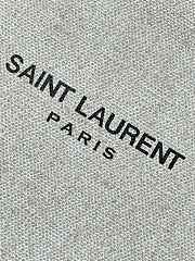 YSL Teddy Bandana Linen Canvas Shopping Bag – 551595 - 25.5x33.0x19.5 cm - 4