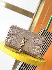 YSL Kate Clutch Chain Bag Crocodile Beige – 354119 - 24x14.5x5.5 cm - 1