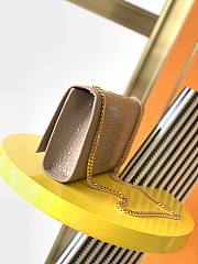 YSL Kate Clutch Chain Bag Crocodile Beige – 354119 - 24x14.5x5.5 cm - 2