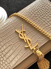 YSL Kate Clutch Chain Bag Crocodile Beige – 354119 - 24x14.5x5.5 cm - 6