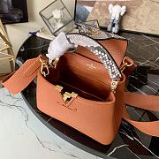 Louis Vuitton Mini Capucines Nile Snake Skin Brown – M80007 – 21x14x8 cm - 5