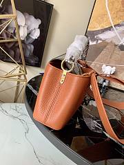 Louis Vuitton Mini Capucines Nile Snake Skin Brown – M80007 – 21x14x8 cm - 3
