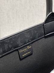 Dior Small Book Tote Shopping Black - 1287 – 36×28 cm - 3