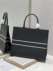 Dior Book Tote Shopping Black - 1287 – 41x32 cm - 4