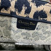 Dior Small Book Tote Gold Leopard Print - 1286 – 36×28 cm - 2