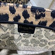 Dior Book Tote Gold Leopard Print - 1286 – 41x32 cm - 3