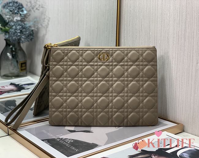 Dior Caro Daily Clutch Beige - 2274 – 30x21.5cm - 1