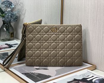 Dior Caro Daily Clutch Beige - 2274 – 30x21.5cm