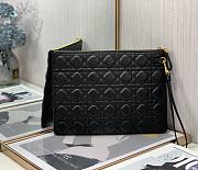 Dior Caro Daily Clutch Black - 2274 – 30x21.5cm - 5