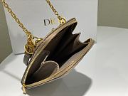 Dior Phone Holder Bag Brown - S0872O - 18 x 10.5 x 2.5 cm - 4