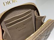 Dior Phone Holder Bag Brown - S0872O - 18 x 10.5 x 2.5 cm - 2