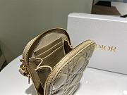 Dior Phone Holder Bag Yellow - S0872O - 18 x 10.5 x 2.5 cm - 3