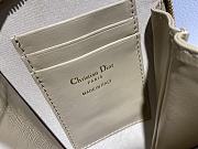 Dior Phone Holder Bag Yellow - S0872O - 18 x 10.5 x 2.5 cm - 2