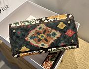 Dior Lady D-Lite Multicolor Flower Embroidery - M0565O - 24 x 20 x 11 cm - 2