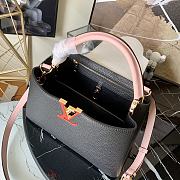Louis Vuitton Capucines Nile Taurillon leather Black - M48865 - 31.5 x 20.0 x 11.0 cm - 4