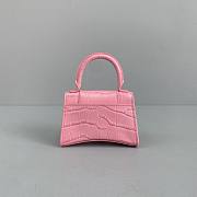 Balenciaga Hourglass Mini Crocodile Cherry Blossom Powder – 92941 - 11.5x14x4.5cm - 4