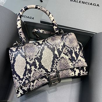 Balenciaga Hourglass Snake Pattern – 23x10x14cm