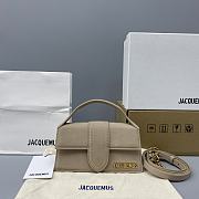 Jacquemus Bamnino Crossbody Bag Frosted Beige - 2056 - 18x6x7cm - 1