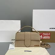 Jacquemus Bamnino Crossbody Bag Frosted Beige - 2056 - 24x13x7cm - 1