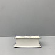 Jacquemus Bamnino Crossbody Bag Frosted White - 2056 - 18x6x7cm - 5