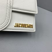 Jacquemus Bamnino Crossbody Bag Frosted White - 2056 - 18x6x7cm - 3