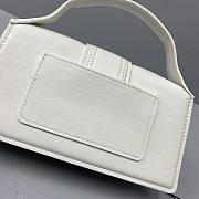 Jacquemus Bamnino Crossbody Bag Frosted White - 2056 - 18x6x7cm - 2