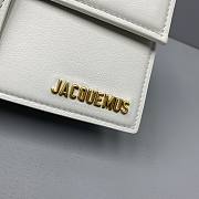 Jacquemus Bamnino Crossbody Bag Frosted White - 2056 - 24x13x7cm - 6