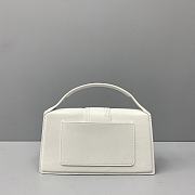 Jacquemus Bamnino Crossbody Bag Frosted White - 2056 - 24x13x7cm - 2