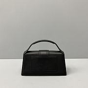 Jacquemus Bamnino Crossbody Bag Frosted Black - 2056 - 18x6x7cm - 3
