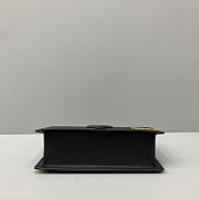 Jacquemus Bamnino Crossbody Bag Frosted Black - 2056 - 24x13x7cm - 3