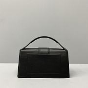 Jacquemus Bamnino Crossbody Bag Frosted Black - 2056 - 24x13x7cm - 5