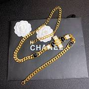 Chanel Metal And Precious Resin Gold, Pearl White And Black - 5