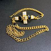 Chanel Metal And Precious Resin Gold, Pearl White And Black - 4