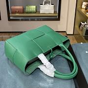 Bottega Veneta Calfskin SLIP Tote Handbag Green – 44052 – 36x24x12cm - 3