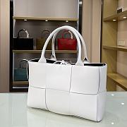 Bottega Veneta Calfskin SLIP Tote Handbag White – 44052 – 36x24x12cm - 6