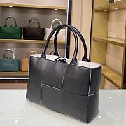 Bottega Veneta Calfskin SLIP Tote Handbag Black – 44052 – 36x24x12cm - 5