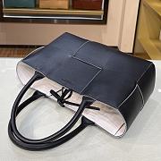 Bottega Veneta Calfskin SLIP Tote Handbag Black – 44052 – 36x24x12cm - 3