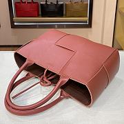 Bottega Veneta Calfskin SLIP Tote Handbag Golden Orange – 44052 – 36x24x12cm - 5