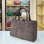 Bottega Veneta SLIP Tote Inner Leather Deep Brown – 44052 – 36x24x12cm - 5