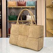 Bottega Veneta SLIP Tote Inner Leather Beige – 44052 – 36x24x12cm - 6