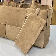 Bottega Veneta SLIP Tote Inner Leather Beige – 44052 – 36x24x12cm - 2