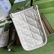 Gucci GG Marmont Shoulder Bag Full White – 681483 – 26.5x19x11cm - 3