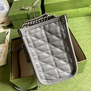 Gucci GG Marmont Shoulder Bag Full Grey – 681483 – 26.5x19x11cm - 4