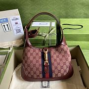 Gucci Ophidia Jackie 1961 Shoulder Bag Burgundy – 636706 – 28*19*4.5cm - 1