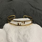 Fendi O’lock Bracelet Gold-colored - 5