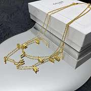 Celine Letter Necklace - Size 48 - 3