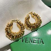 Balenciaga Curl Yellow Gold Earrings - 5