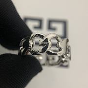 Givenchy G Chain Ring Silver  - 1