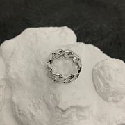 Givenchy G Chain Ring Silver  - 6